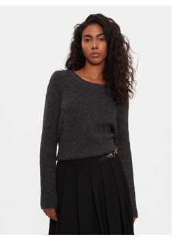 Morgan Sweter 242-MJANE Szary Regular Fit ze sklepu MODIVO w kategorii Swetry damskie - zdjęcie 182646413