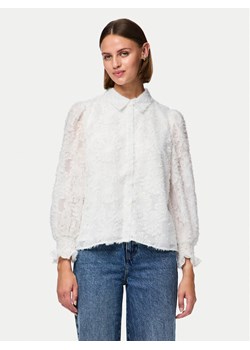 Pieces Koszula Pina 17154276 Biały Regular Fit ze sklepu MODIVO w kategorii Koszule damskie - zdjęcie 182646460