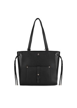 Beverly Hills Polo Club Torebka BHPC-C-015-07 Czarny ze sklepu MODIVO w kategorii Torby Shopper bag - zdjęcie 182646532