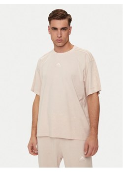 adidas T-Shirt ALL SZN 3-Stripes IR5198 Różowy Regular Fit ze sklepu MODIVO w kategorii T-shirty męskie - zdjęcie 182646571