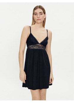 Tommy Hilfiger Koszula nocna UW0UW03578 Granatowy ze sklepu MODIVO w kategorii Koszule nocne - zdjęcie 182646673