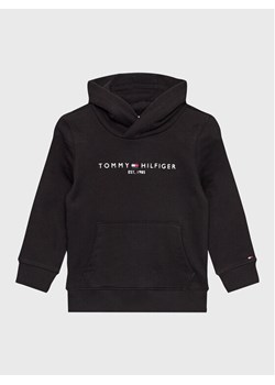 Tommy Hilfiger Bluza Essential KS0KS00213 M Czarny Regular Fit ze sklepu MODIVO w kategorii Bluzy chłopięce - zdjęcie 182646700