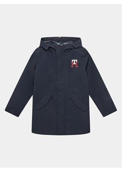 Tommy Hilfiger Parka KB0KB08224 D Granatowy Regular Fit ze sklepu MODIVO w kategorii Kurtki chłopięce - zdjęcie 182646714
