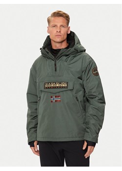 Napapijri Kurtka anorak Rainforest Next NP0A4IB9 Zielony Regular Fit ze sklepu MODIVO w kategorii Kurtki męskie - zdjęcie 182646792
