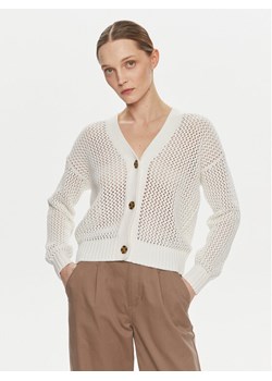 Gap Kardigan 854777 Biały Relaxed Fit ze sklepu MODIVO w kategorii Swetry damskie - zdjęcie 182646814