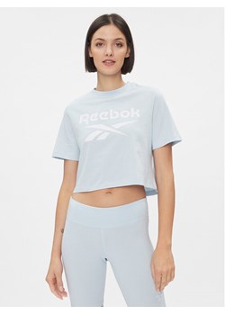 Reebok T-Shirt IM4096 Błękitny ze sklepu MODIVO w kategorii Bluzki damskie - zdjęcie 182646824