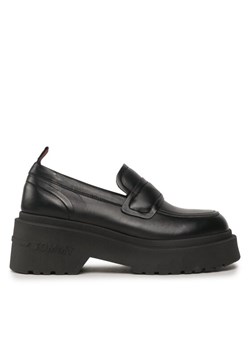Tommy Jeans Loafersy Tjw Ava Loafer EN0EN02218 Czarny ze sklepu MODIVO w kategorii Półbuty damskie - zdjęcie 182646860