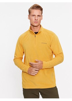 Columbia Polar Klamath Range™ II Half Zip Żółty Regular Fit ze sklepu MODIVO w kategorii Bluzy męskie - zdjęcie 182646872