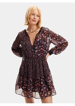 Desigual Sukienka letnia Doque 24SWVW20 Czarny Regular Fit ze sklepu MODIVO w kategorii Sukienki - zdjęcie 182647022
