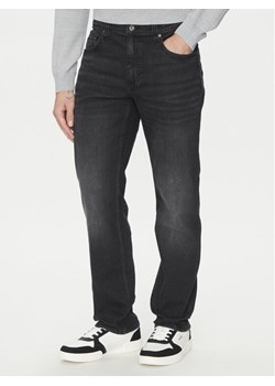 Mustang Jeansy Washington 1016334 Czarny Straight Fit ze sklepu MODIVO w kategorii Jeansy męskie - zdjęcie 182647032