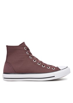 Converse Trampki Chuck Taylor All Star Polyester & Suede A12710C Bordowy ze sklepu MODIVO w kategorii Trampki męskie - zdjęcie 182647192