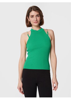 Fracomina Top FR23ST4002K41801 Zielony Slim Fit ze sklepu MODIVO w kategorii Bluzki damskie - zdjęcie 182647314