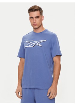 Reebok T-Shirt Vector Pack Ri Logo Tee 100202408 Fioletowy Regular Fit ze sklepu MODIVO w kategorii T-shirty męskie - zdjęcie 182647454