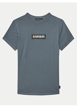 Napapijri T-Shirt Chamois NP0A4ILE D Niebieski Regular Fit ze sklepu MODIVO w kategorii T-shirty chłopięce - zdjęcie 182647463
