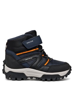 Geox Kozaki J Himalaya Boy B Abx J46FRD 050FU C0045 M Granatowy ze sklepu MODIVO w kategorii Buty zimowe dziecięce - zdjęcie 182647513