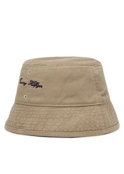 Tommy Hilfiger Kapelusz Seasonal Flag Bucket AM0AM13384 Beżowy ze sklepu MODIVO w kategorii Kapelusze męskie - zdjęcie 182647594