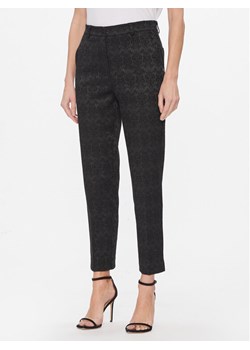 Please Spodnie materiałowe P0YCCGO000 Czarny Slim Fit ze sklepu MODIVO w kategorii Spodnie damskie - zdjęcie 182647682