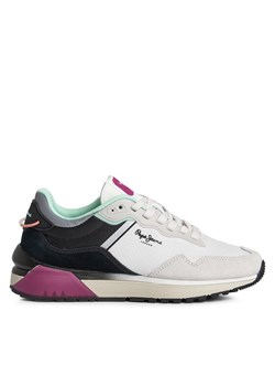 Pepe Jeans Sneakersy PLS31547 Écru ze sklepu MODIVO w kategorii Buty sportowe damskie - zdjęcie 182647744