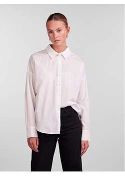 Pieces Koszula 17133909 Biały Loose Fit ze sklepu MODIVO w kategorii Koszule damskie - zdjęcie 182647790