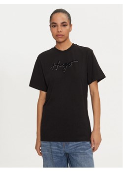 Hugo T-Shirt 50528585 Czarny Regular Fit ze sklepu MODIVO w kategorii Bluzki damskie - zdjęcie 182647954