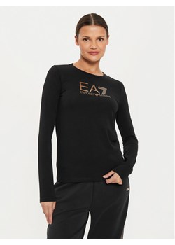 EA7 Emporio Armani Bluzka 6DTT09 TJQCZ 0210 Czarny Slim Fit - id: 0000303960698 - marki Emporio Armani - 182647964 EA7 Emporio Armani Bluzka 6DTT09 TJQCZ 0210 Czarny Slim Fit ze sklepu MODIVO w kategorii Bluzki damskie - zdjęcie 182647964