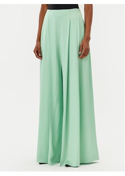 BOSS Spodnie palazzo Tetosa 50540618 Zielony Relaxed Fit ze sklepu MODIVO w kategorii Spodnie damskie - zdjęcie 182647973