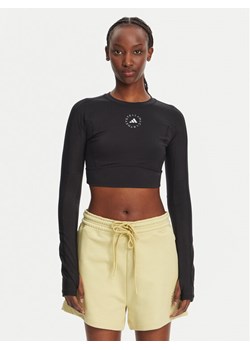 adidas by Stella McCartney Koszulka techniczna Stella McCartney TrueStrength IW3859 Czarny Slim Fit ze sklepu MODIVO w kategorii Bluzki damskie - zdjęcie 182648033
