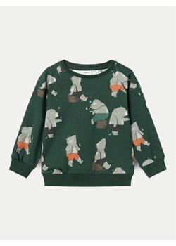 NAME IT Bluza Larsen 13232065 Zielony Regular Fit ze sklepu MODIVO w kategorii Bluzy dziewczęce - zdjęcie 182648042
