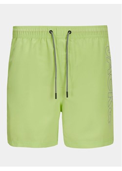 Jack&Jones Junior Szorty kąpielowe Fiji 12253748 Zielony Regular Fit ze sklepu MODIVO w kategorii Kąpielówki chłopięce - zdjęcie 182648083