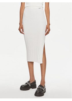 Hugo Spódnica ołówkowa Sareplie 50514292 Écru Slim Fit ze sklepu MODIVO w kategorii Spódnice - zdjęcie 182648102