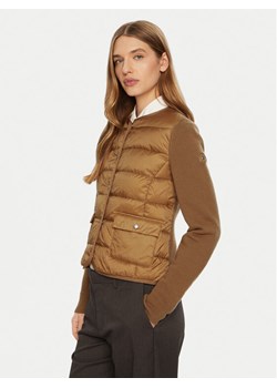 Tommy Hilfiger Kurtka puchowa WW0WW44343 Brązowy Slim Fit ze sklepu MODIVO w kategorii Kurtki damskie - zdjęcie 182648134
