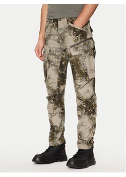 G-Star Raw Spodnie materiałowe Rovic 3D D02190 G787 Khaki Tapered Fit ze sklepu MODIVO w kategorii Spodnie męskie - zdjęcie 182648253
