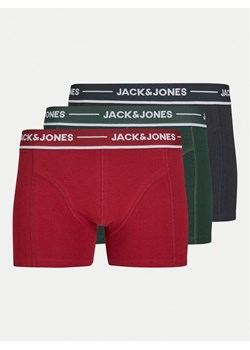 Jack&Jones Komplet 3 par bokserek Claus 12266069 Kolorowy ze sklepu MODIVO w kategorii Majtki męskie - zdjęcie 182648263