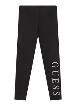 Guess Legginsy J93B11 J1314 Czarny Slim Fit ze sklepu MODIVO w kategorii Spodnie dziewczęce - zdjęcie 182648362