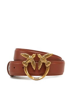 PINKO Pasek Damski LOVE BERRY H3 100125 A0F1 Brązowy ze sklepu MODIVO w kategorii Paski damskie - zdjęcie 182648571