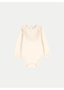 Coccodrillo Body dziecięce ZC4112102EBG Écru ze sklepu MODIVO w kategorii Body niemowlęce - zdjęcie 182648604