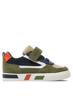 Geox Sneakersy B Kilwi Boy B45A7B 02214 CF3F4 M Khaki ze sklepu MODIVO w kategorii Buty sportowe dziecięce - zdjęcie 182648663