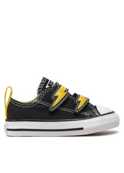 Converse Trampki Chuck Taylor All Star Electric Bolt Easy-On A08376C Czarny ze sklepu MODIVO w kategorii Trampki dziecięce - zdjęcie 182648681