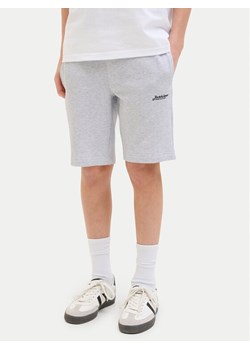 Jack&Jones Junior Szorty sportowe Gordon 12270663 Szary Slim Fit ze sklepu MODIVO w kategorii Spodenki chłopięce - zdjęcie 182648840