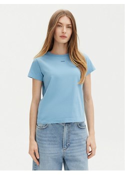 PINKO T-Shirt Basico 100373 Niebieski Regular Fit ze sklepu MODIVO w kategorii Bluzki damskie - zdjęcie 182648881