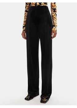 Balmain Spodnie materiałowe DF0PQ312JG50 Czarny Regular Fit ze sklepu MODIVO w kategorii Spodnie damskie - zdjęcie 182648951