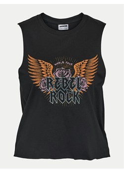 Noisy May Top Rebel 27034002 Czarny Oversize ze sklepu MODIVO w kategorii Bluzki damskie - zdjęcie 182648963