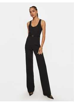 TWINSET Kombinezon 242TP224F Czarny Slim Fit ze sklepu MODIVO w kategorii Kombinezony damskie - zdjęcie 182648972