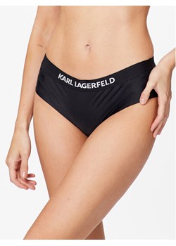 KARL LAGERFELD Dół od bikini 230W2214 Czarny ze sklepu MODIVO w kategorii Stroje kąpielowe - zdjęcie 182648993
