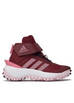 adidas Sneakersy Fortatrail IG7267 Bordowy ze sklepu MODIVO w kategorii Buty sportowe dziecięce - zdjęcie 182649002