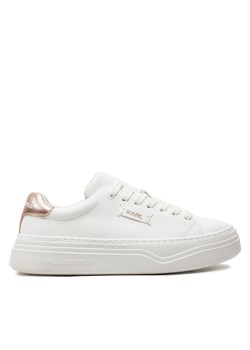 KARL LAGERFELD Sneakersy KL63420 Biały ze sklepu MODIVO w kategorii Buty sportowe damskie - zdjęcie 182649011