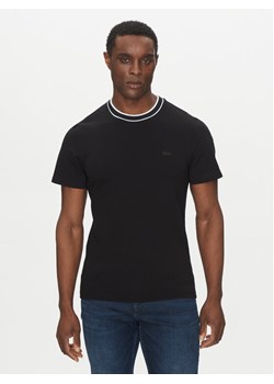 Lacoste T-Shirt TH8174 Czarny Regular Fit ze sklepu MODIVO w kategorii T-shirty męskie - zdjęcie 182649030