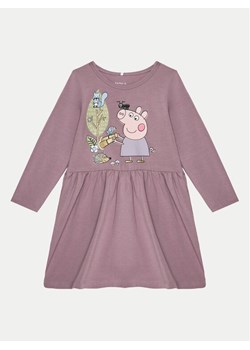NAME IT Sukienka codzienna 13238551 Różowy Regular Fit ze sklepu MODIVO w kategorii Sukienki dziewczęce - zdjęcie 182649052