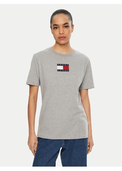 Tommy Jeans T-Shirt DW0DW20461 Szary Relaxed Fit ze sklepu MODIVO w kategorii Bluzki damskie - zdjęcie 182649204