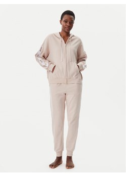 DKNY Piżama YI90040 Beżowy Relaxed Fit ze sklepu MODIVO w kategorii Piżamy damskie - zdjęcie 182649212